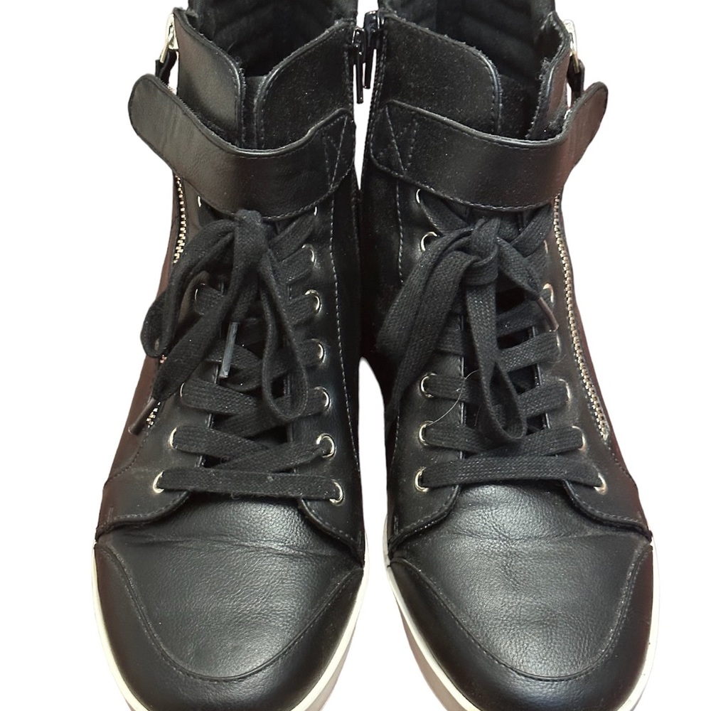 Black sneakers
